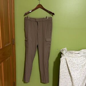 DKNY Taupe Cargo Pants